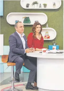  ?? GABRIEL MOLINA ?? Ivette Vergara y Luis Jara, dos de los anclas de “mucho Gusto” |