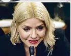  ?? ?? GUEST Holly Willoughby calls the shots