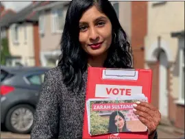  ?? PHOTO: TWITTER ?? Misinforme­d: Labour’s Zarah Sultana repeated a widely debunked story