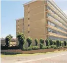  ??  ?? GOING UPMARKET: Left, the Rygersdal flats as they once looked, and right, how they will look R122.3-million later