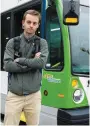  ?? PHOTO MARTIN ALARIE ?? Matthieu Payen, du Journal, a eu du mal à s’y retrouver en autobus et en métro.