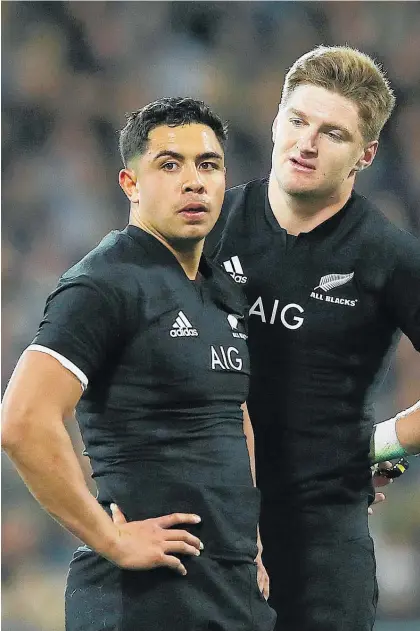  ?? Photo / Photosport ?? Columnist Stuart Barnes believes the All Blacks will rein in some of their high risk-high reward rugby in the wake of Saturday’s loss to the Springboks.