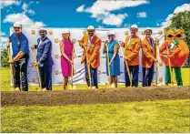  ?? ORANGE BOWL COMMITTEE ?? The Orange Bowl Committee and Palm Beach County broke ground Wednesday for a $3 million renovation of the existing football facilities at Glades Pioneer Park in Belle Glade.