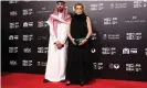  ?? Photograph: Tim P Whitby/Getty Images for The Red Sea Internatio­nal Film Festival ?? Mohammed al-Turki and Catherine Deneuve at the festival.