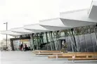  ?? ANDY JACKSON/STUFF ?? The New Plymouth airport terminal has won two awards.