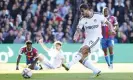  ?? Photograph: Ryan Pierse/Getty Images ?? Pascal Struijk strikes to give Leeds an early lead at Selhurst Park.
