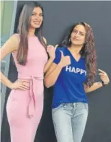  ?? PHOTO: HTCS ?? Diana Penty (left) and Sonakshi Sinha became great friends during the shooting of Happy Phirr Bhag Jayegi