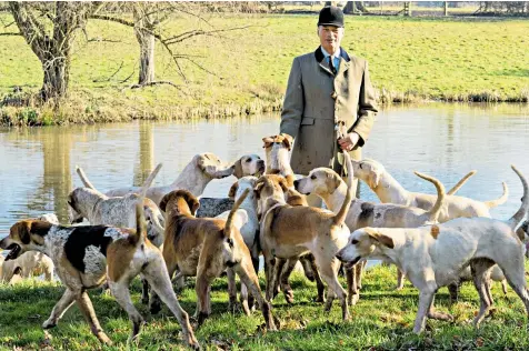  ??  ?? Kim Richardson, the master of the Crawley and Horsham Hunt, said he was astounded to have ended up in court