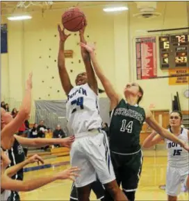  ?? TRENTONIAN FILE PHOTO ?? WWP-N’s Jordan Brown had 22 points in the win over Nottingham.