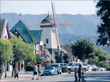  ?? Myung J. Chun Los Angeles Times ?? SOLVANG was founded in 1911 by three Danish immigrants, and the town reflects their heritage. Today, California claims more Danes, both foreign-born and of Danish descent, than anywhere else in the U.S.