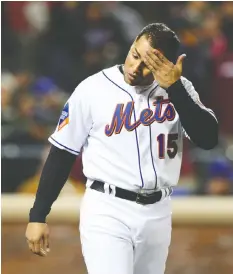  ?? — GETTY IMAGES FILES ?? Carlos Beltran, who has left the Mets, was the only player mentioned in a 2017 MLB report regarding the Houston Astros’ sign-stealing incident.