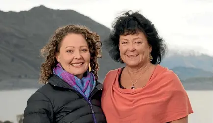  ?? SUPPLIED ?? Ella Lawton, of Wanaka, with her mother Maggie Lawton, who died on March 13. Ella will stand for Maggie’s seat on the Otago Regional Council, representi­ng the Dunstan Ward.