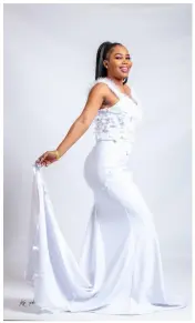  ?? ?? ELEGANT: The garments from Eunie Designs are classy and super stylish