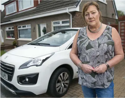  ??  ?? Driving force: Jan Davis, who suffers from multiple sclerosis, felt forced into buying her car