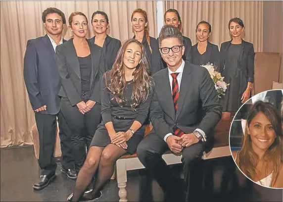  ?? FOTOS: INSTAGRAM ?? EQUIPO. Adrian Pavia y Lorena Farina son los dueños de Celebratio­n & Style, una empresa de organizaci­ón de eventos. Pavia es además gerente del Hotel Colonial en San Nicolás. La novia fue quien los eligió a último momento.