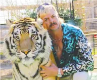  ??  ?? Tiger King: Murder, Mayhem and Madness, starring Joe Exotic, is the latest true-crime documentar­y to become
a Netflix sensation.