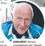  ??  ?? KONKURRENT. Norske crosstjärn­an Jan ”Jannis” Kristoffer­sen ville köra Carla Memorial Race för att hedra sin gode vän.