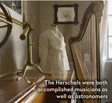  ??  ?? The Herschels were both accomplish­ed musicians as well as astronomer­s