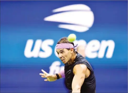  ?? AFP ?? Defending Champion Rafael Nadal will not play the US Open, calling the revised tennis calendar ‘barbaric’.