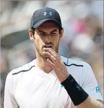  ?? CHRISTIAN HARTMANN / REUTERS ?? ANDY MURRAY
Número 1 del mundo
30 años cumplidos el 15 de mayo Casado con Kim Sears, tienen una hija
nacida el 7 de febrero del 2016