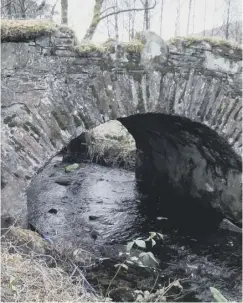  ??  ?? An old bridge on the Road to the Isles was removed to make way for a new crossing – then rebuilt as a unique bat roost