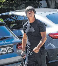  ?? FOTO: DPA ?? Joachim Löw bei seiner Ankunft in der DFB-Zentrale.