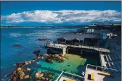  ?? TYSON V. RININGER — MONTEREY BAY AQUARIUM ?? Scenic shot of the Great Tide Pool and exterior back deck of the Monterey Bay Aquarium.