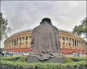  ?? HT FILE ?? ■
Parliament on the 1st day of 17th Lok Sabha on June 17, 2019.