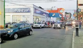  ??  ?? El centro de Tapachula sigue siendo un foco rojo respecto a asaltos y robos.