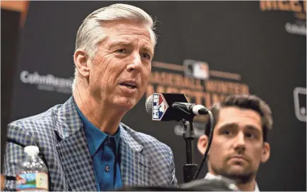  ?? DANIEL CLARK/USA TODAY SPORTS ?? Red Sox GM Dave Dombrowski says, “We should be confident, experience­d and know how to win. But we also know what we accomplish­ed last year doesn’t really mean anything as far as ’19 is concerned.”