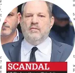  ??  ?? US film boss Harvey Weinstein