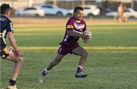  ??  ?? REP RETURN: Journeyman fullback Corey Blades is keen to make his mark on the representa­tive scene in 2019, and he will get plenty of opportunit­ies if he maintains his form from last season.