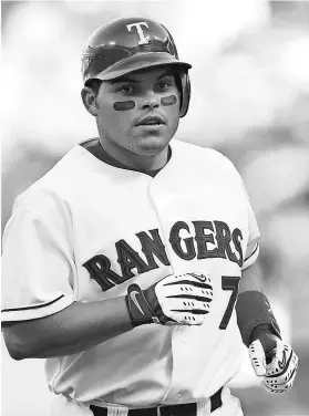  ?? TIM SHARP, AP ?? Ivan Rodriguez is the second catcher to be a first-ballot Hall of Famer. He joins Johnny Bench, who was his favorite player.
