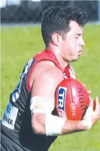  ??  ?? Nathaniel Paredes (above) capped off a great year for Warragul by winning the senior best and fairest vote count on Sunday.