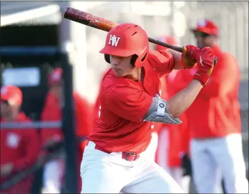  ?? PHOTO BY ANDY HOLZMAN ?? Harvard-Westlake shortstop Bryce Rainer is a Texas commit and the No. 39-rated Major League Baseball prospect.