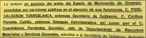  ??  ?? En una auditoría de 2011 se señala que Fidel Calderón y personal que laboraba con él arrastran irregulari­dades de 254 pagos.