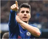  ?? PA SPORT ?? MENUJU TURIN?: Alvaro Morata dikaitkan lagi dengan Juve. Morata pernah dua musim (2014–2016) membela Bianconeri.