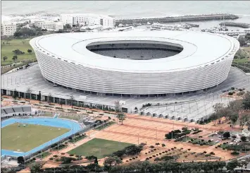  ??  ?? The City of Cape Town has taken several constructi­on companies to court for collusion and bid-rigging on the tender for the constructi­on of the Green Point Stadium for the 2010 Fifa World Cup.