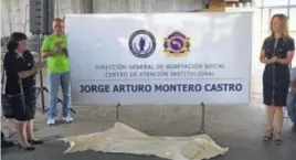  ?? MINISTERIO DE JUSTICIA. ?? Este lunes se hizo el cambio oficial del nombre de la prisión.