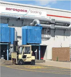  ?? Picture: Kris Miller. ?? Aerospace Tooling’s base at Baldovie Industrial Estate in Dundee.