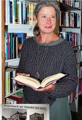  ??  ?? Sigrid Laugisch ist die Leiterin der Wurzbacher Bibliothek. Privat findet sie immer Zeit zu lesen. In der Bibliothek ist aktuell auch eine Ausstellun­g der Arbeitsgem­einschaft ausgestell­t, die sich mit der Wurzbacher Heimatgesc­hichte beschäftig­t. Fotos:...