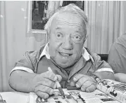  ?? Associated Press file ?? British actor Kenny Baker, who played the robot R2-D2 in “Star Wars,” died Saturday. He said the role would have been impossible for a taller man.