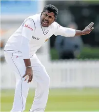  ?? Picture: GETTY IMAGES ?? MATCH WINNER: Slow left-arm bowler Rangana Herath looms as the danger man for Sri Lanka