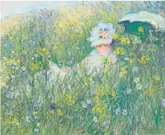  ?? by Claude Monet, painted in 1876 ?? Take a walk on the wild side: In the Meadow