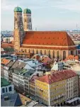  ?? Foto: dpa ?? Der BND hat vom Nordturm der Münch ner Frauenkirc­he aus spioniert.