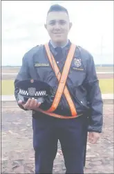  ??  ?? Suboficial ayudante Ricardo Héctor Giménez Chamorro, recluido en la Agrupación Especializ­ada de la Policía.