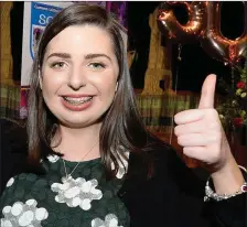  ??  ?? Kanturk’s Muireann Vaughan chosen to jointly compere the All Ireland Scór na nÓg Final in Killarney. Picture John Tarrant