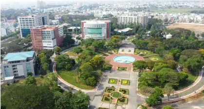  ?? VGP Photo ?? An aerial view of Quang Trung Software City in HCM City.