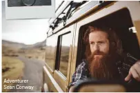  ??  ?? Adventurer Sean Conway