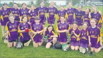  ?? ?? The U12 team in Ballynoe last Saturday after their match v Erins Own.